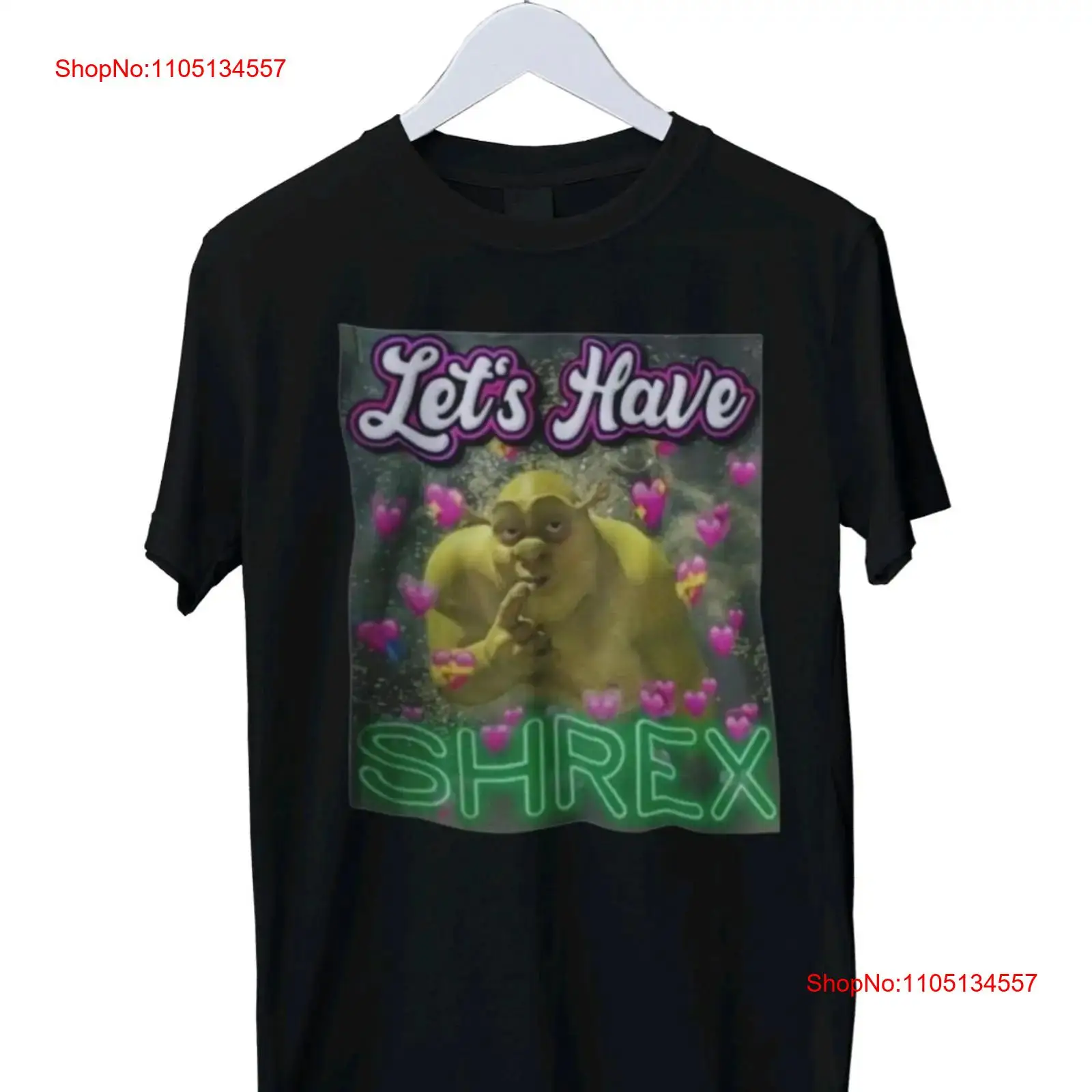Vintage Fashion Jersey - Kaos Lucu Lets Have Shrex Meme