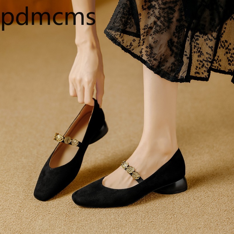 Vintage Fashion Dress - Sepatu Wanita Desainer Vintage Mary Jane