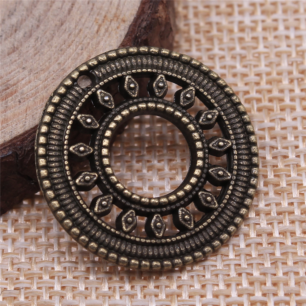 Vintage Fashion Nova - 10 Buah 26X26Mm (1.02X1.02 Inci) 2
