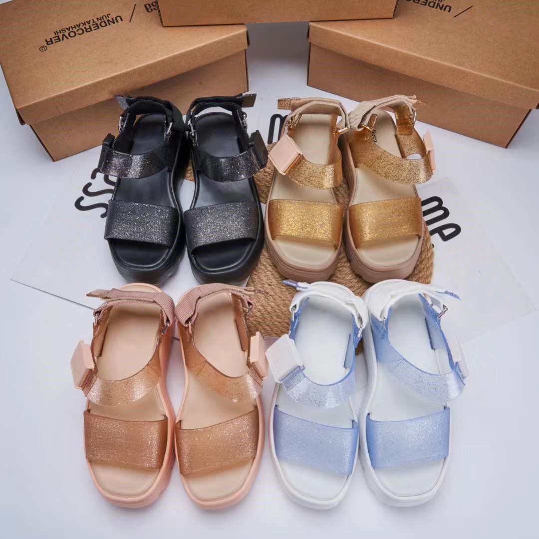 Vintage Fashion Dress - Sandal Jelly Wanita Terbaru 2025, Sepatu