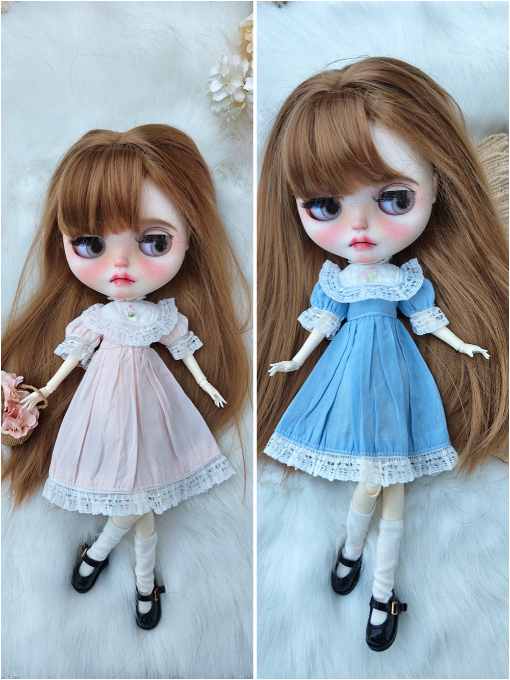 Vintage Fashion Dolls - Pakaian Boneka Blythe Vintage Berbagai Warna