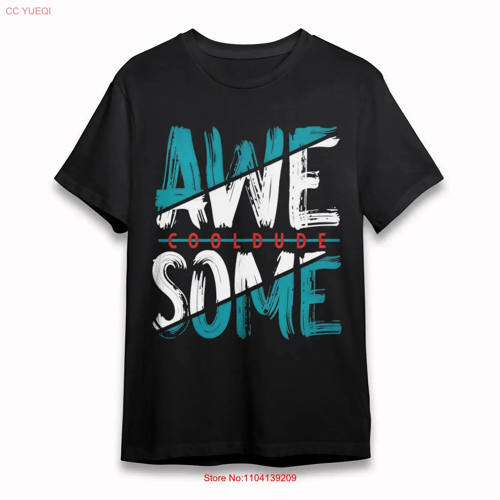 Vintage Fashion Font - Kaos Pria Dengan Font AWESOME Brush