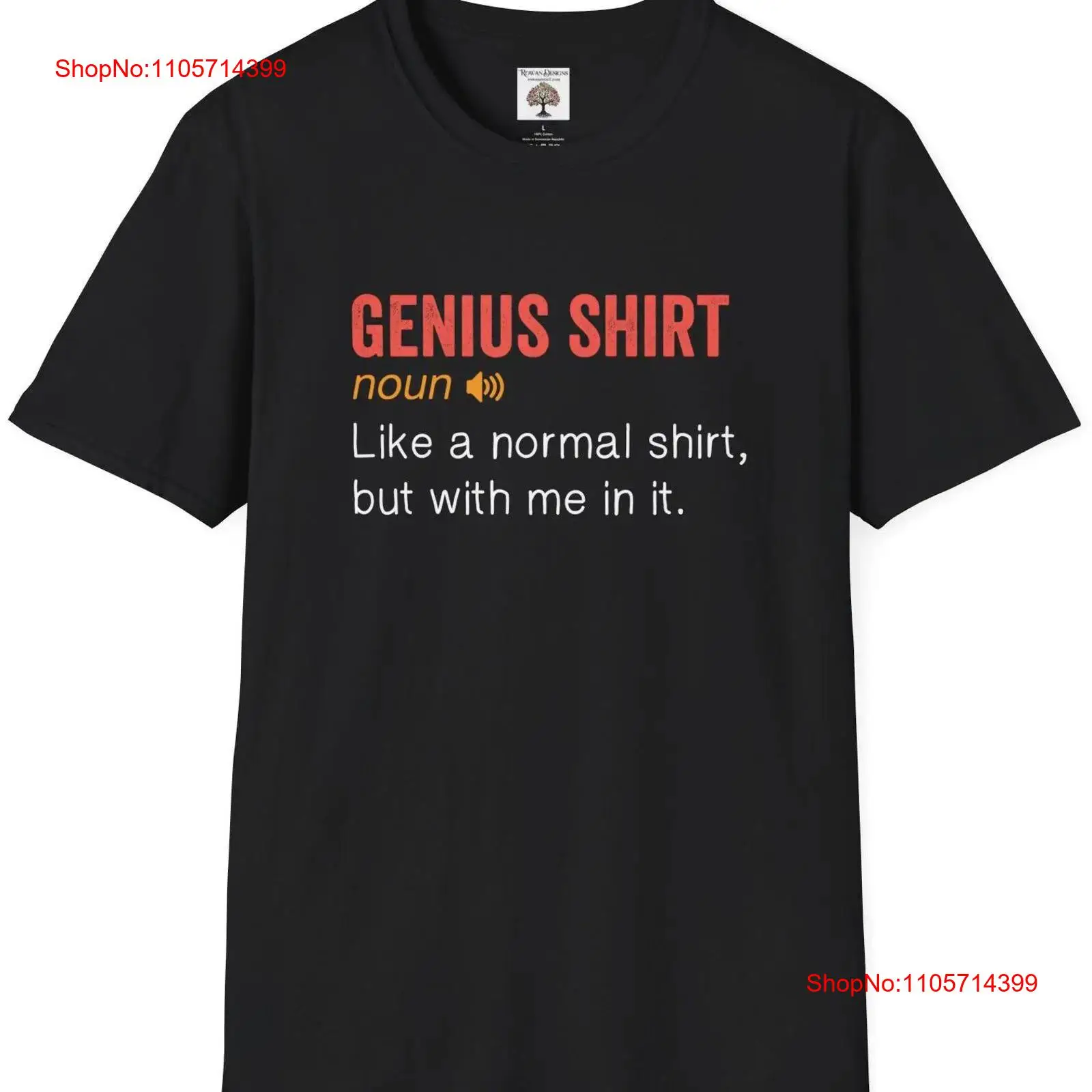 Vintage Fashion Definition - Kaos Genius T-Shirt Definisi Softstyle Lucu