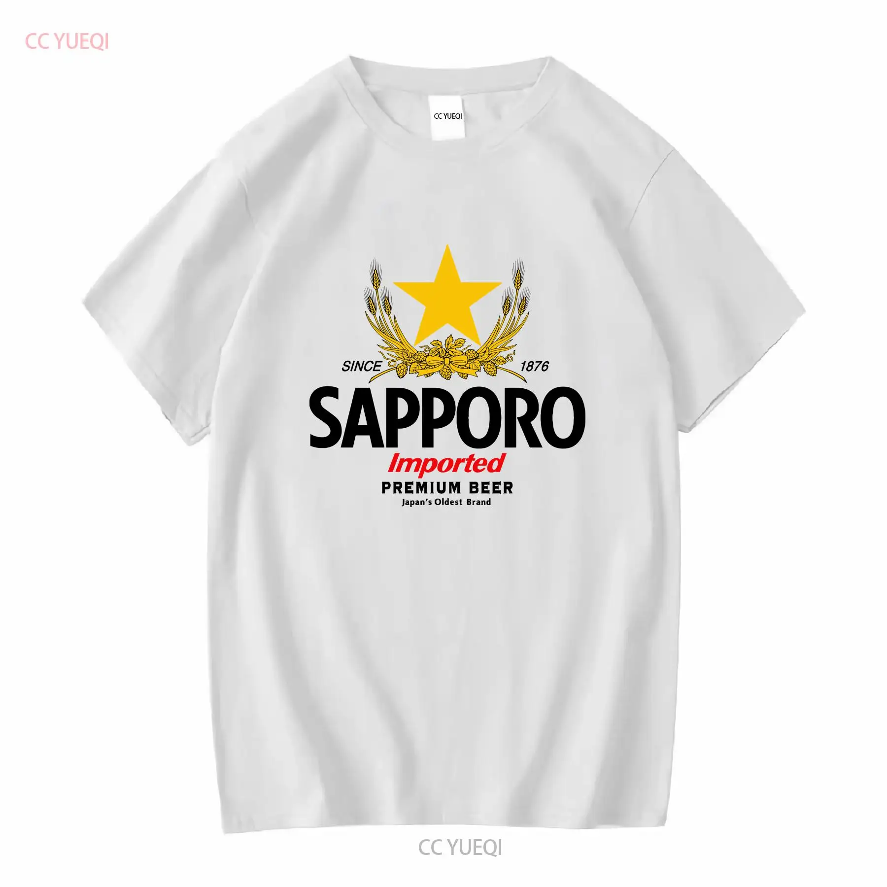 Vintage Fashion Jersey - SAPPORO Kaus Bir Jepang Pabrik Bir