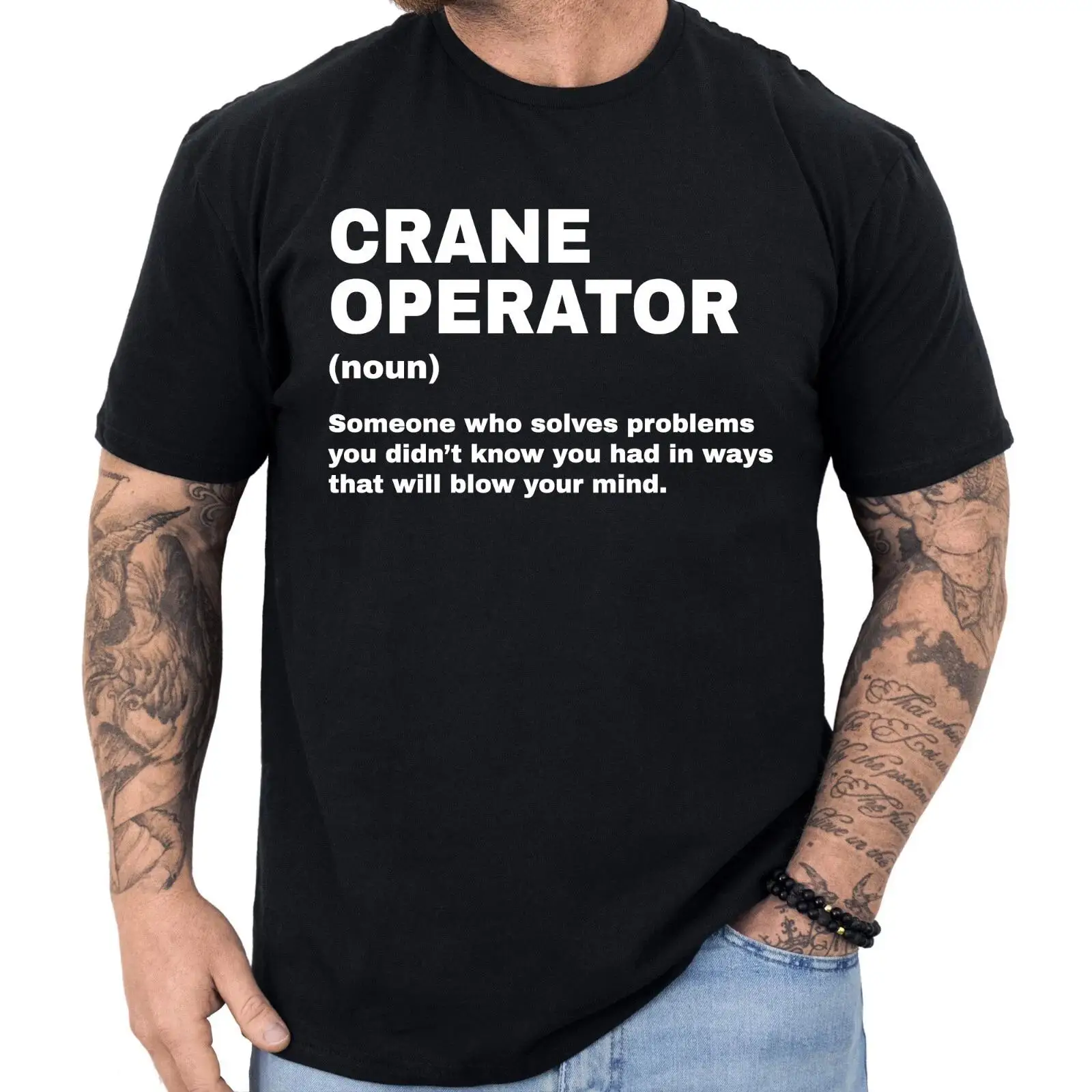Vintage Fashion Definition - Kaos Definisi Operator Crane Lucu Profesional