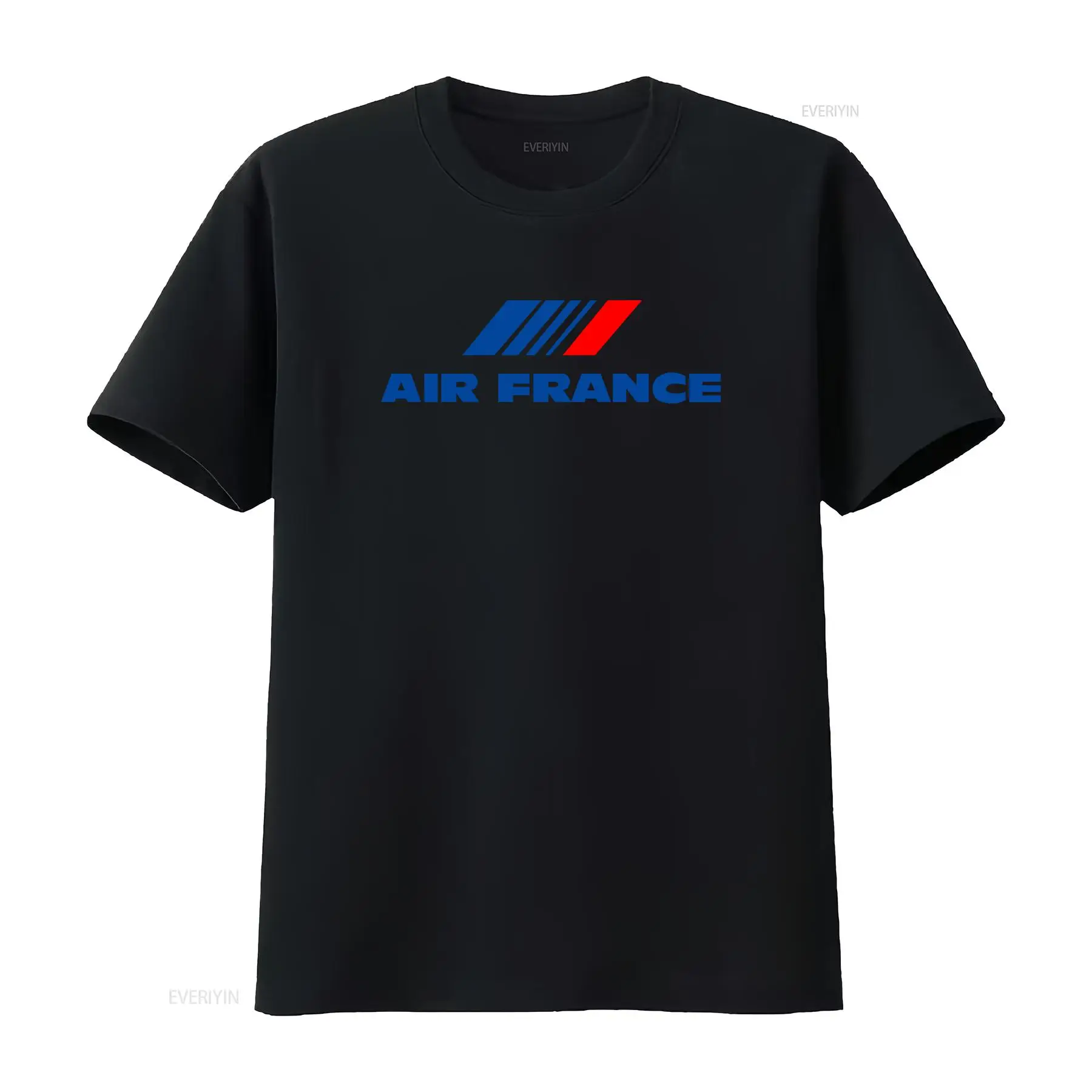 Vintage Fashion Jersey - Kaos Logo Air France Airlines AH87
