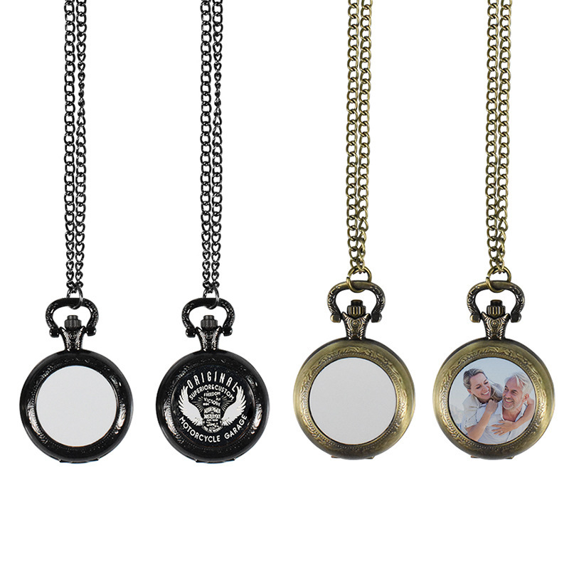 Kalung Liontin Jam Saku Logam  - Vintage Fashion Nova ulasan dan harga