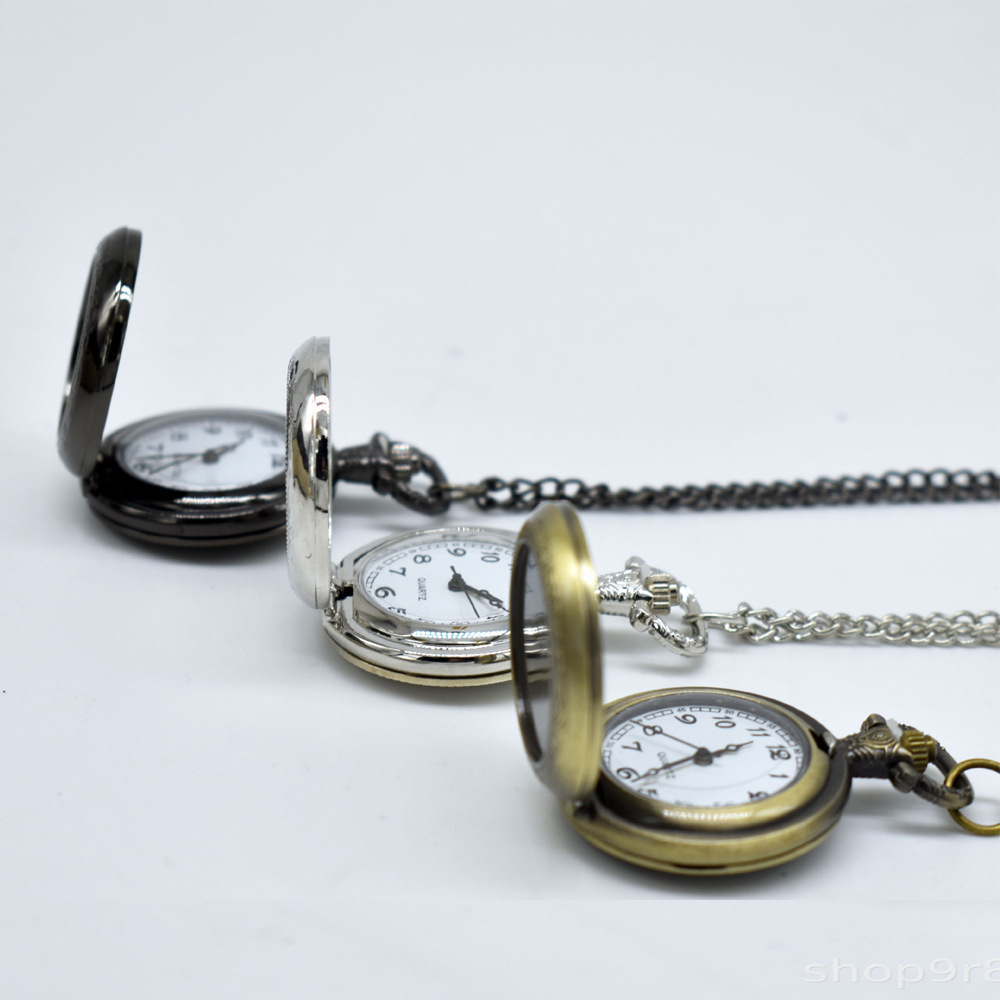 Kalung Liontin Jam Saku Logam  - Vintage Fashion Nova ulasan dan harga