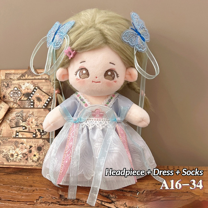 Pakaian Boneka Hanfu Gaya Cina - Vintage Fashion Dolls ulasan dan harga