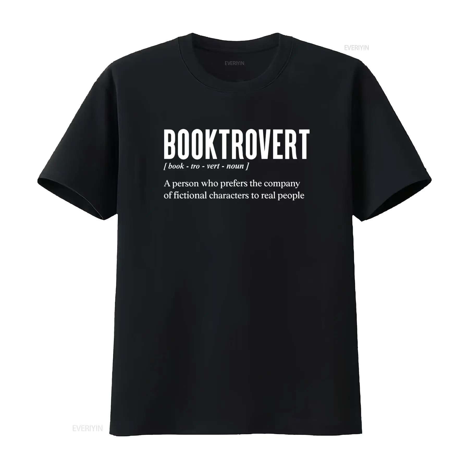 Kaos Booktrovert untuk Pecinta - Vintage Fashion Definition ulasan dan harga