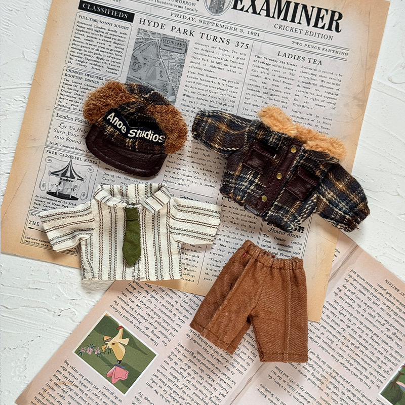 Set Pakaian Boneka Beruang Vin - Vintage Fashion Dolls ulasan dan harga