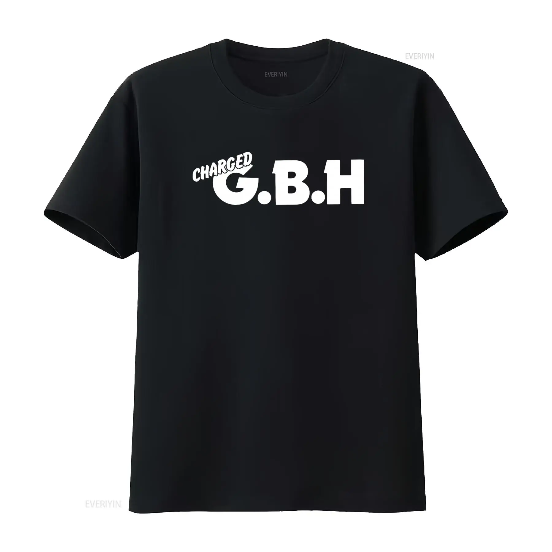 GBH Punk Rock Charged T Shirt  - Vintage Fashion Jersey ulasan dan harga