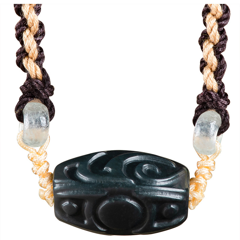 Kalung Liontin Manik Ukiran Gi - Usa Vintage Fashion ulasan dan harga