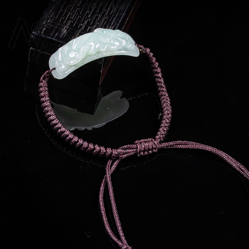 Gelang Giok Burma Pixiu Ukiran - Usa Vintage Fashion ulasan dan harga