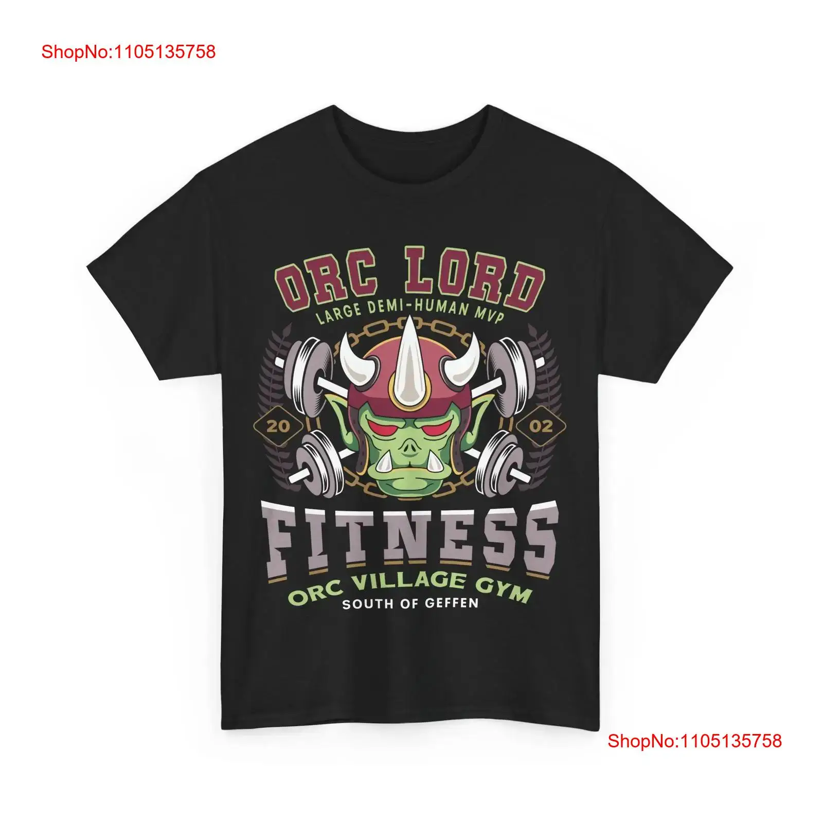 Kaos Kebugaran Geffen Orc Vill - Vintage Fashion Videos ulasan dan harga