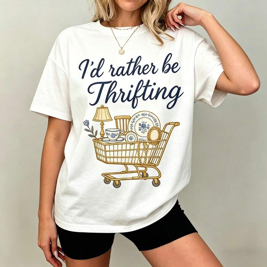 [Kaos Grafis] 100% Katun Kaos  - Thrift Vintage Fashion Usa ulasan dan harga
