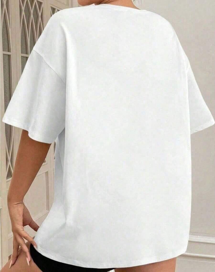 [Kaos Grafis] 100% Katun Kaos  - Thrift Vintage Fashion Usa ulasan dan harga