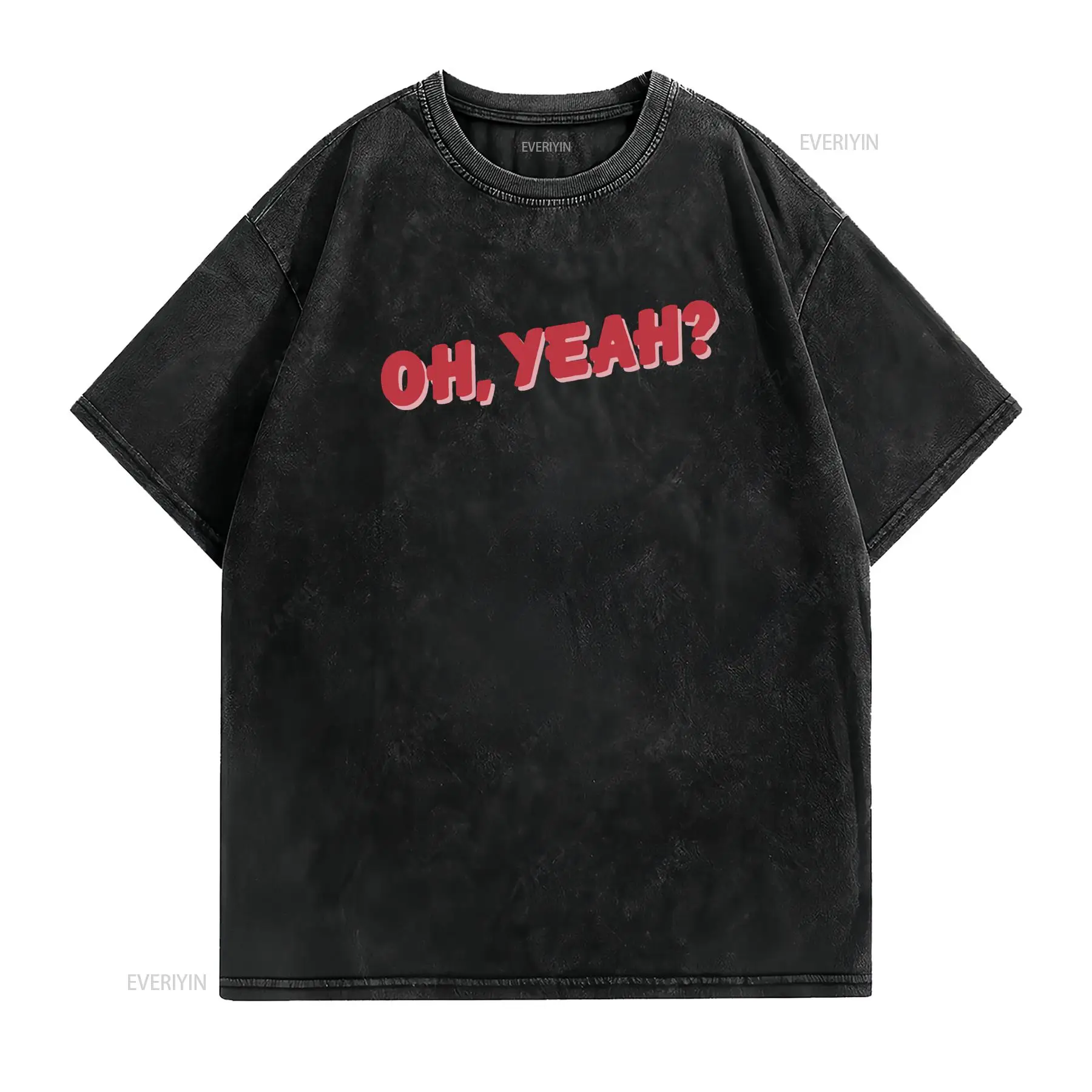 Kaos Retro Lucu Slogan Oh Yeah - Vintage Fashion Font ulasan dan harga