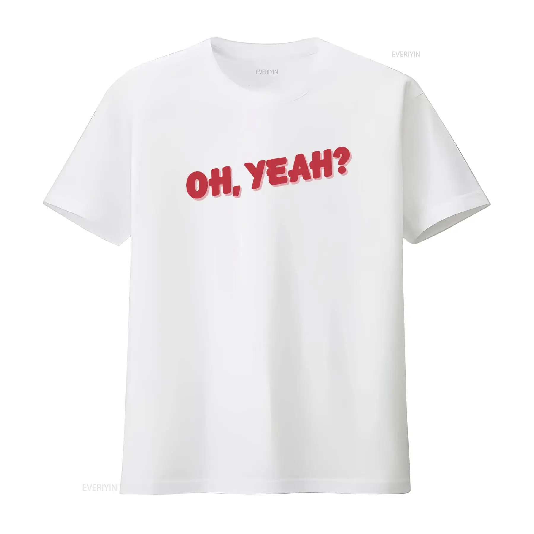 Kaos Retro Lucu Slogan Oh Yeah - Vintage Fashion Font ulasan dan harga