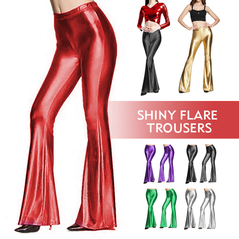 Celana Panjang Suar Mengkilap  - Wide Leg Trouser 70S ulasan dan harga