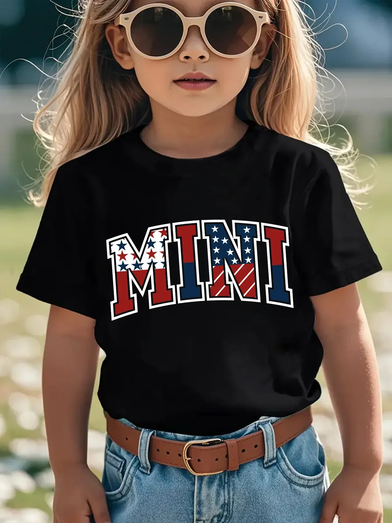 Kaos Anak Perempuan Bergambar  - Vintage Fashion Font ulasan dan harga