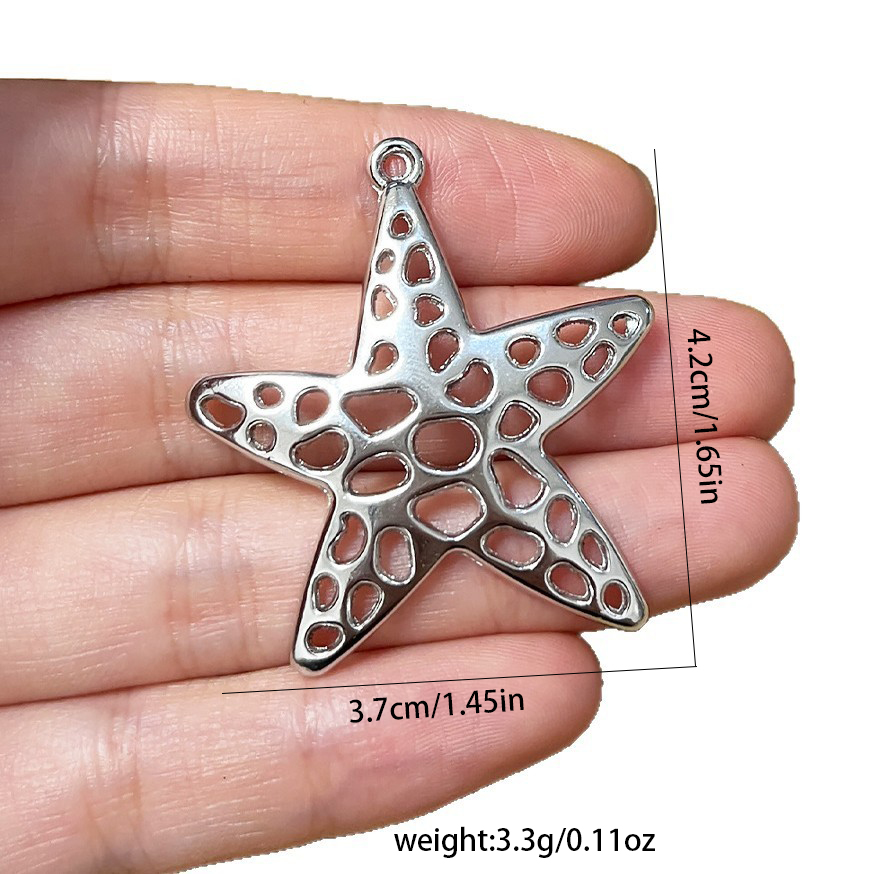 4 Buah Liontin Bintang Laut Pe - Vintage Fashion Nova ulasan dan harga