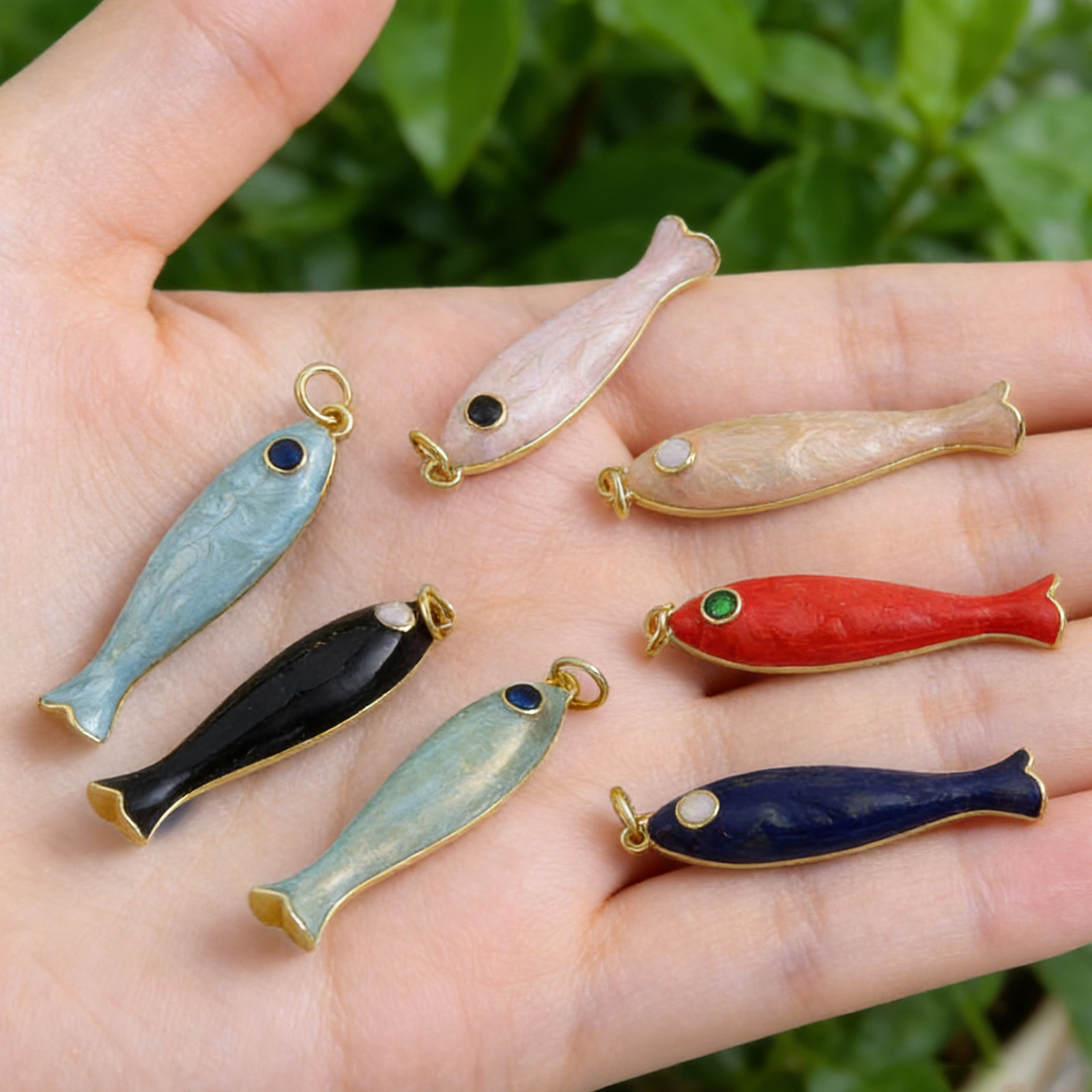 1 Buah Liontin Ikan Kecil Panj - Vintage Fashion Nova ulasan dan harga