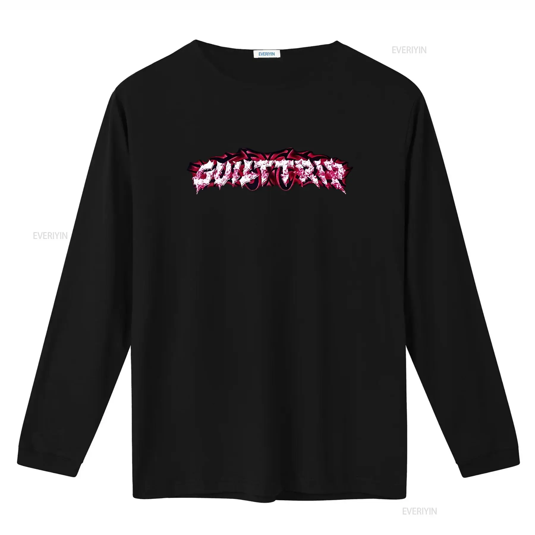 Kaos T-Shirt Gothic Death Meta - Vintage Fashion Font ulasan dan harga