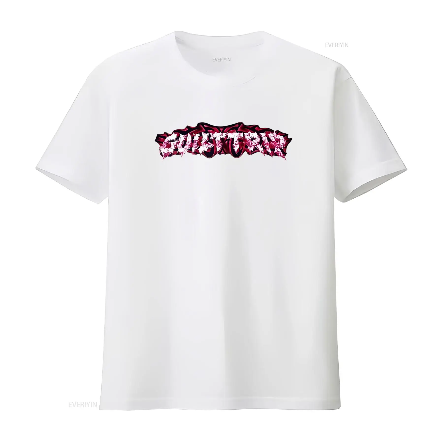 Kaos T-Shirt Gothic Death Meta - Vintage Fashion Font ulasan dan harga