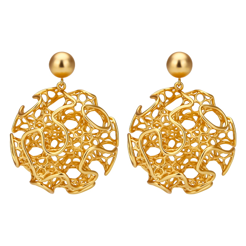 IVOG anting-anting antik bulat - Vintage Fashion Websites ulasan dan harga