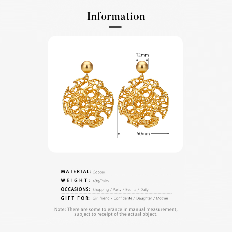 IVOG anting-anting antik bulat - Vintage Fashion Websites ulasan dan harga