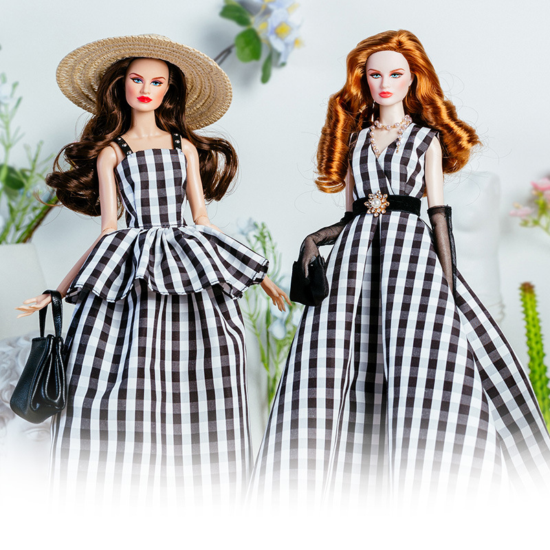 Setelan Pakaian Boneka Supermo - Vintage Fashion Dolls ulasan dan harga