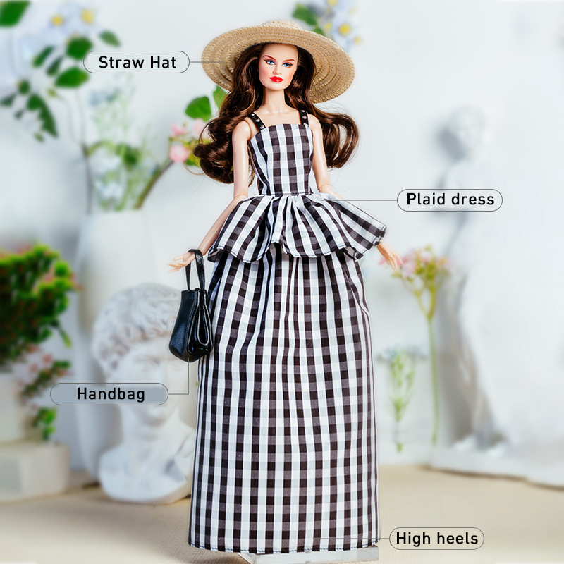 Setelan Pakaian Boneka Supermo - Vintage Fashion Dolls ulasan dan harga