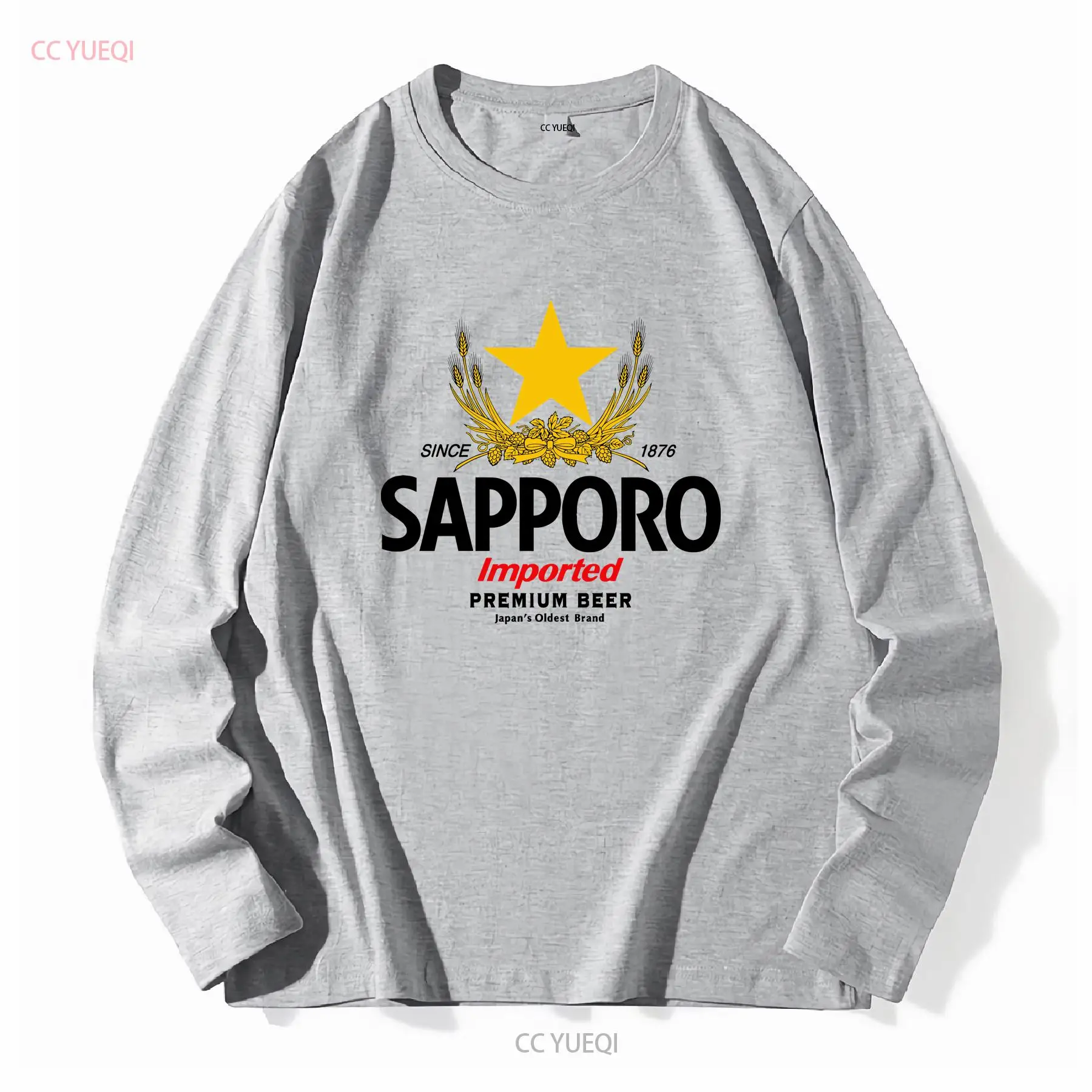 SAPPORO Kaus Bir Jepang Pabrik - Vintage Fashion Jersey ulasan dan harga