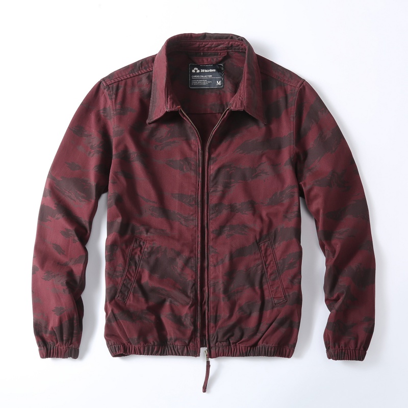 Jaket kamuflase Vintage pria,  - Vintage Windbreaker Nylon ulasan dan harga