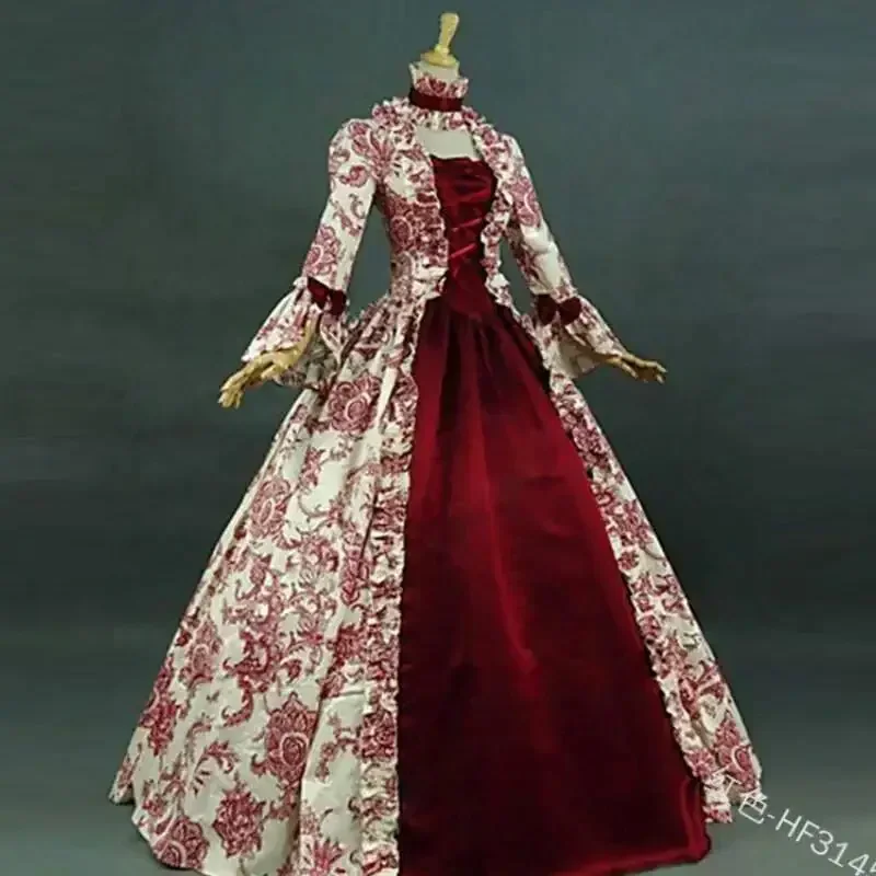 Gaun Cosplay Gotik Ukuran Besa - Vintage Fashion Dress ulasan dan harga