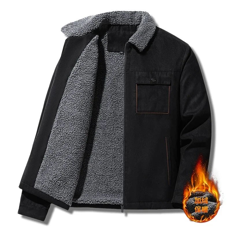 Jaket Pria Musim Dingin Suede  - Vintage Windbreaker Nylon ulasan dan harga